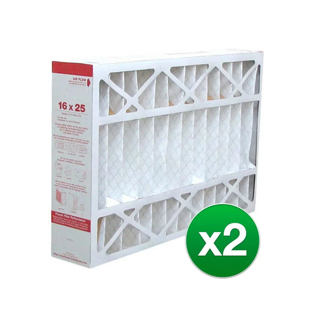 Fits Honeywell FC100A1029 16x25x5 ALLERGY Media Air Filter - MERV 11 (2 Pack)