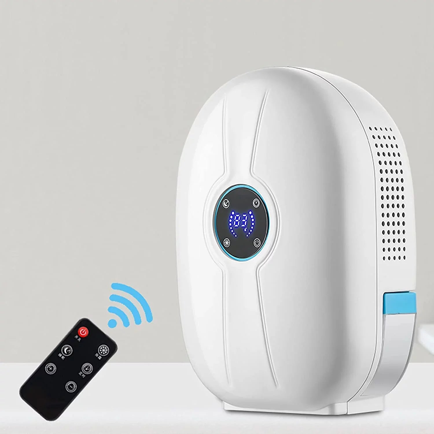 Oukaning Mini Air Dryer Machine 500ml 22W Dehumidifier Bedroom Basement Home Portable
