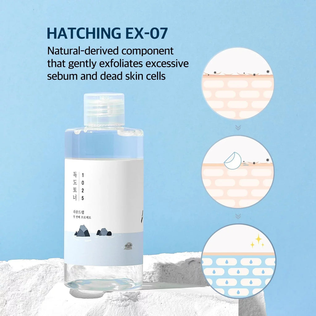 Dokdo Toner/Exfoliating, Hydrating, Watery Type Toner (500Ml)