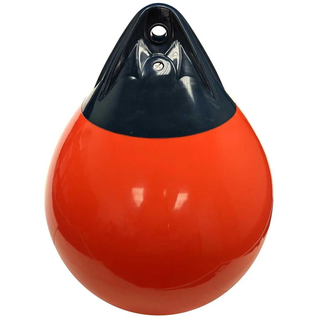 NEH Heavy-Duty Ultra Durable Inflatable Vinyl Water Buoy Boat Fender- For Mooring, Anchoring, Marking - 19" Diameter x 25" Height
