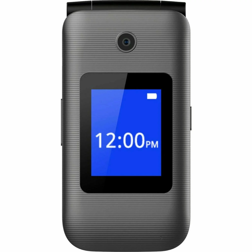 COOLPAD Belleza CP3321AT GSizeM Unlocked Phone 8GB 4G LTE Flip Phone - Gray (Used)