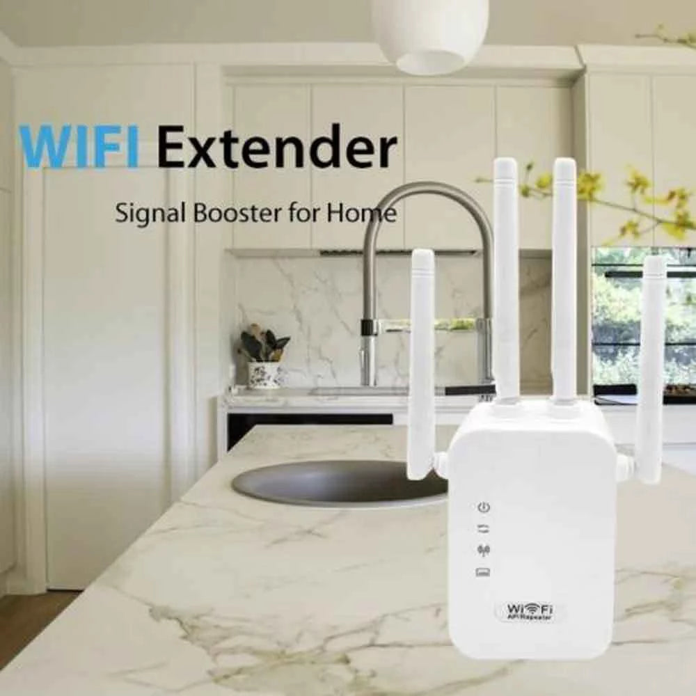 NIFFPD WiFi Extender, WiFi Booster, WiFi Repeater，Wifi Extenders signal Booster for Home Internet Booster 1200Mbps Dual Band (5G / 2.4 GHz) Up to 8,574sq.ft Ivory