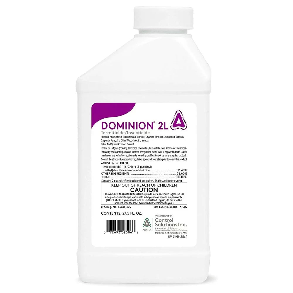 CSizeI Dominion 2L 27.5 oz Termiticide Insecticide, Pest Bait, Traps & Killers, Insecticide