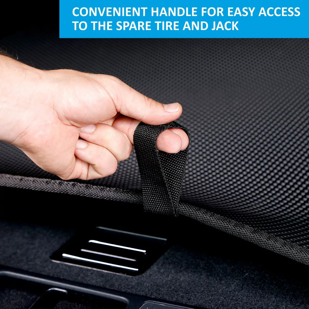CLIM ART Cargo Liner Compatible for Jeep Grand Cherokee 2011-2021 Custom Fit Trunk Mat,with Honeycomb Dirtproof & Waterproof Technology - All-Climate, Heavy Duty, Anti-Sizelip Cargo Liner - FL01111032