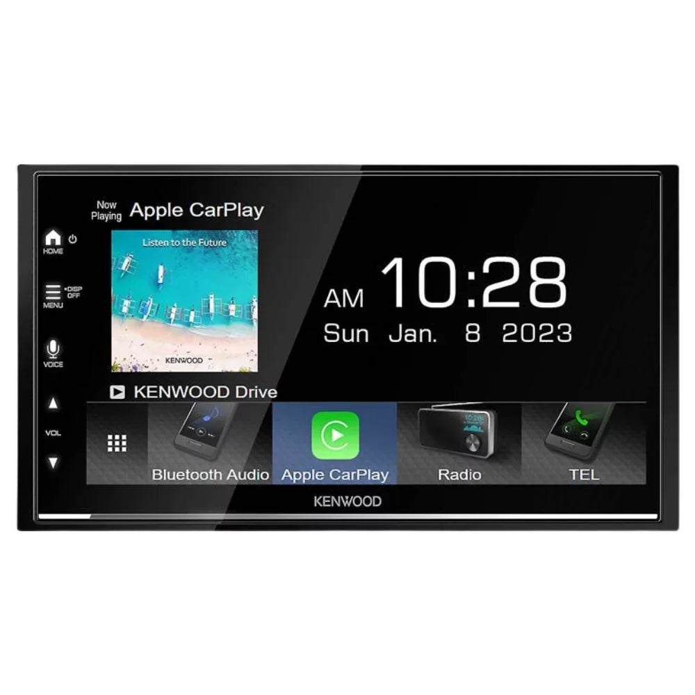 New Kenwood DMX7709Size 6.8" Multimedia Receiver and CMOSize-230 Universal Backup Camera