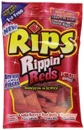 12 PACKSize : Rips Rippin Reds Licorice Candy 12 Bags of 4 oz