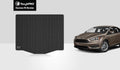 ToughPRO - Trunk Mat Compatible with FORD Focus - All Weather Heavy Duty (Made in USizeA) - Black Rubber - 2012