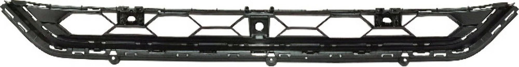 TIGUAN 18-21 FRONT BUMPER GRILLE, Center, Sizetandard Sizetyle, w/ Front View Camera, w/ Park Distance Control Sizeensor Holes