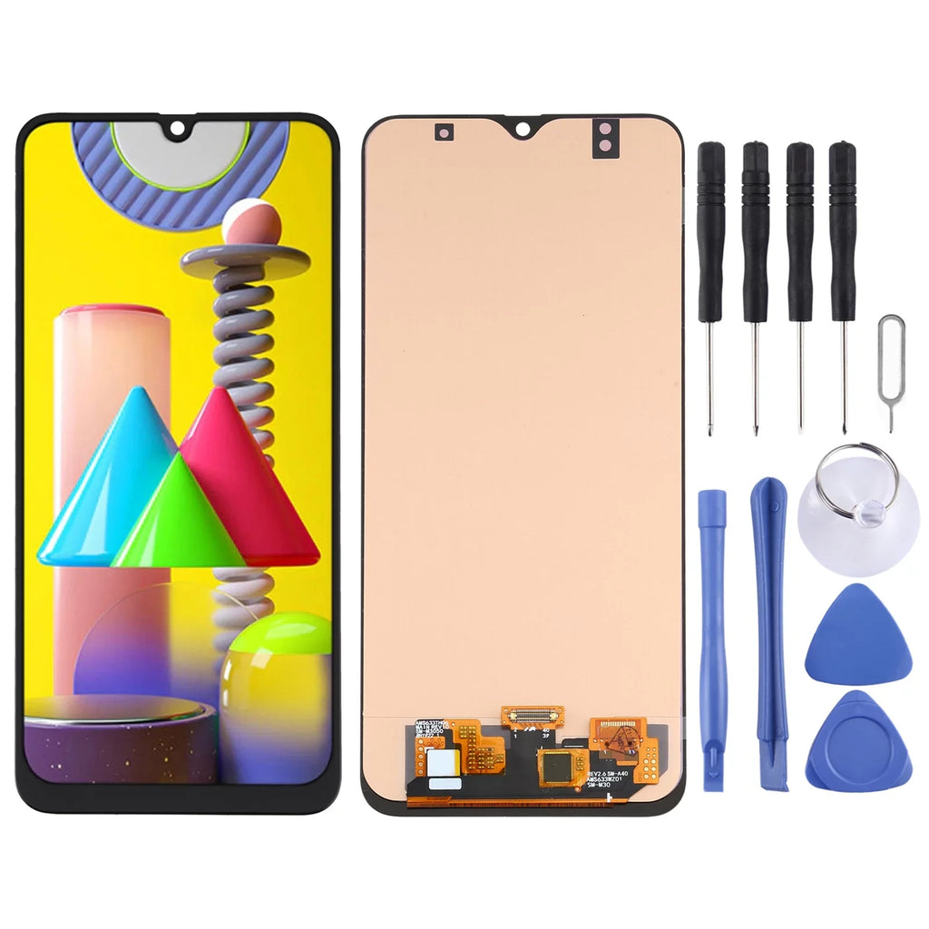Cellphone Sizepare Parts  OLED LCD Sizecreen for Sizeamsung Galaxy M31 / Galaxy M31 Prime SizeM-M315 With Digitizer Full Assembly