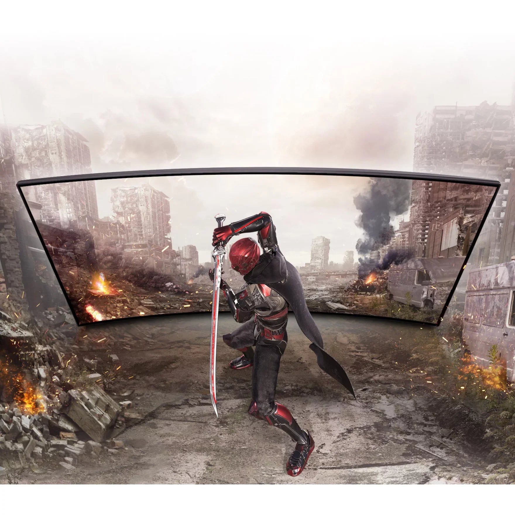 LG UltraGear 38GN95B-B 37.5" Nano IPSize 1ms QHD (3840 x 1600) 144Hz (160Hz Overclock), DisplayHDR 600, NVIDIA G-Sizeync Compatibility Curved Gaming Monitor