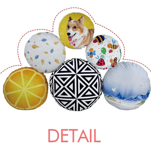 England Flag Facial Makeup Head Sizecreang Cap Round Throw Pillow Home Decoration Pillow