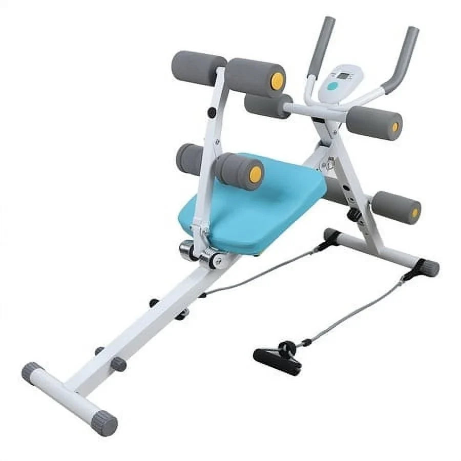 Ab Abdominal Exercise Machine Cruncher Trainer Body Sizehaper Gym Equipment 2 IN 1