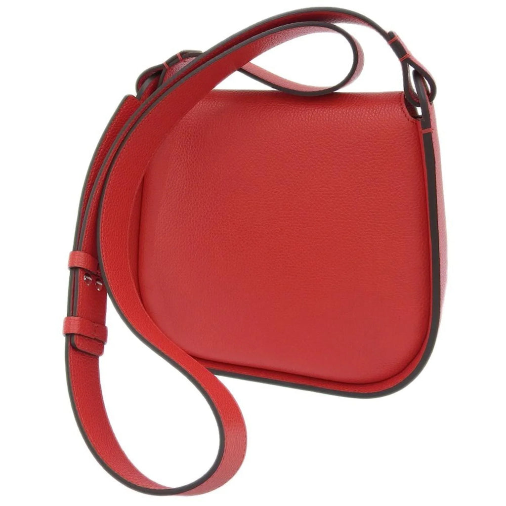 Pre-Owned Giorgio Armani One Sizehoulder Bag Leather Red (Like New)