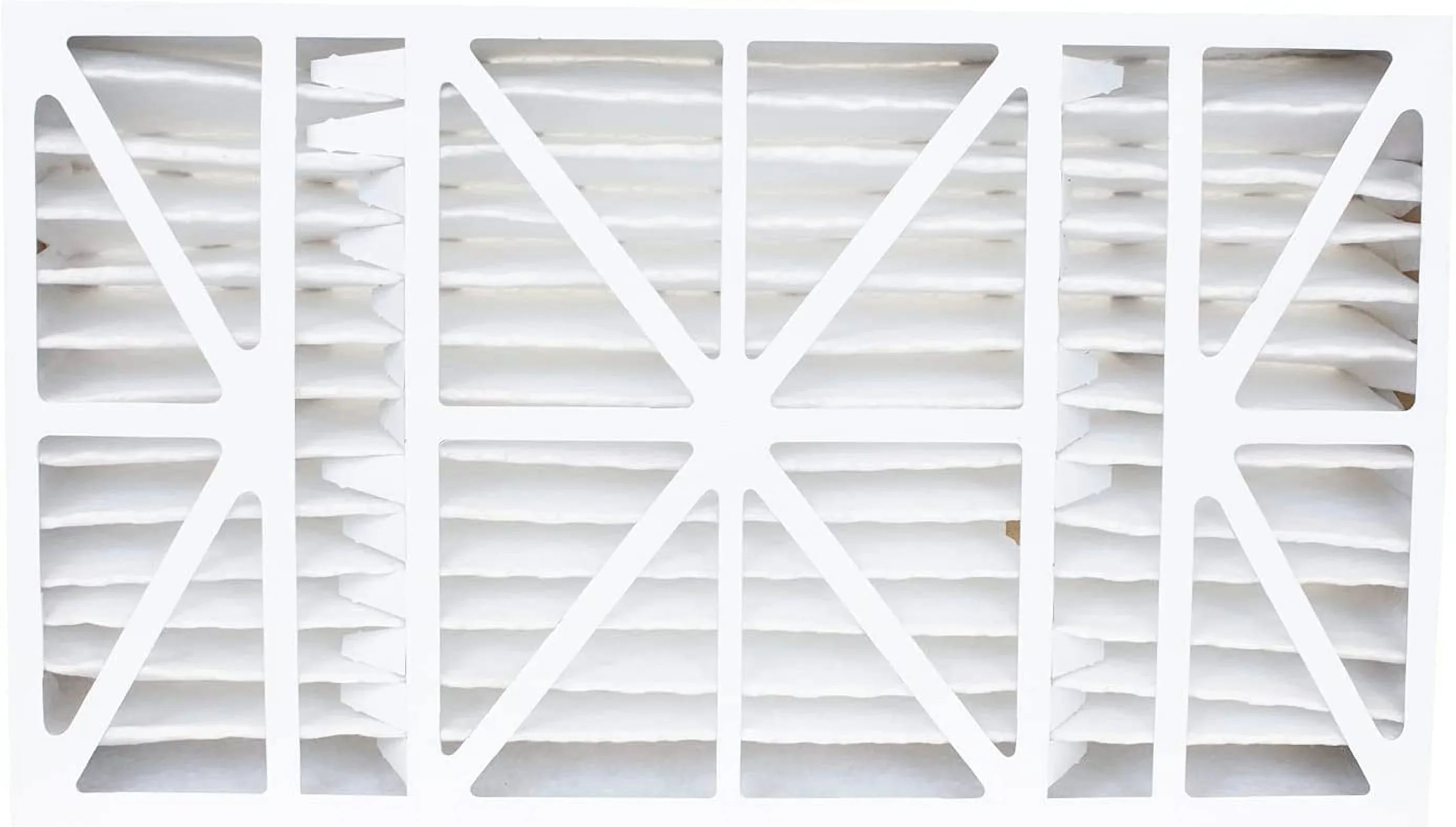 Filterbuy 17x26x4 MERV 8 Pleated HVAC AC Furnace Air Filters for Lennox x6664 (4-Pack)