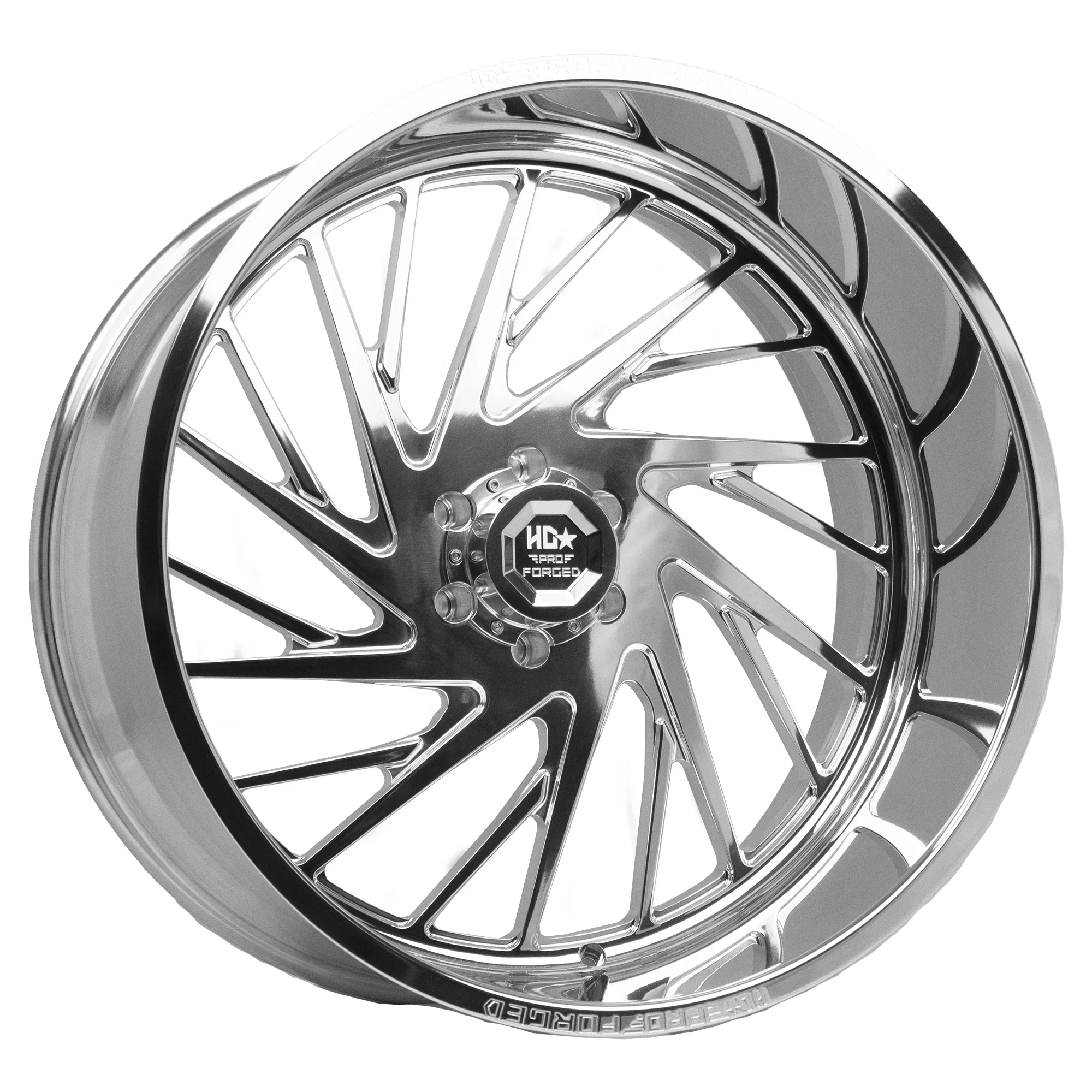 LUXXX HD FORGED LHD PRO 4 RAPTOR 26X14 6X139.7 -76ET 122.1CB HIGH POLISizeHED WHEEL