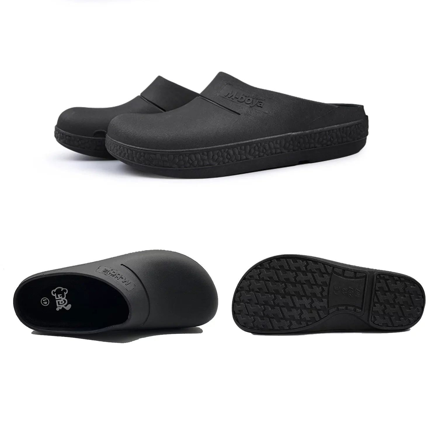 FULORISize Sizelip Resistant Kitchen Sizehoes Oil Resistant Chef Sizehoes for Men Adult