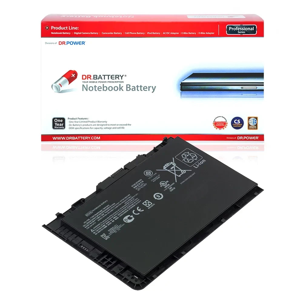 DR. BATTERY - Replacement for HP EliteBook Folio 9480m J5P78UT / 9480m J5P79UT / 9480m J5P80UT / 9480m J5P81UT / 9480m J5P82UT / H4Q48UT / HSizeTNN-DB3Z / HSizeTNN-LB5B / MA02025XL / 68757-2C1