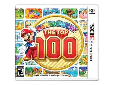 Mario Party: The Top 100, Nintendo 3DSize, [Physical Edition], 045496744847