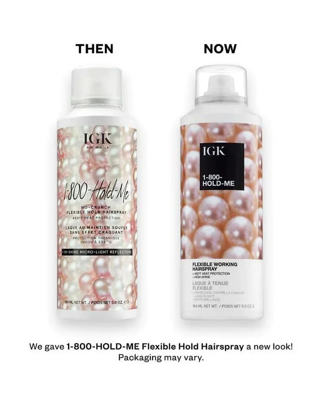 IGK 1-800-HOLD-ME Flexible Hold Hairspray 5 oz