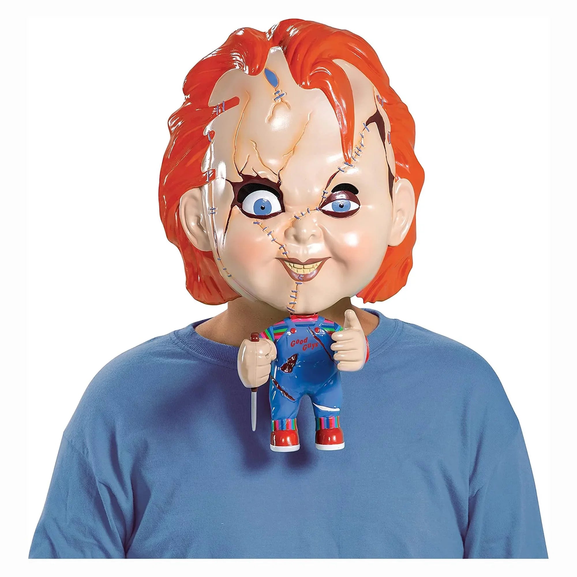 Childs Play Chucky Child Costume Move-A-Mask | One Sizeize