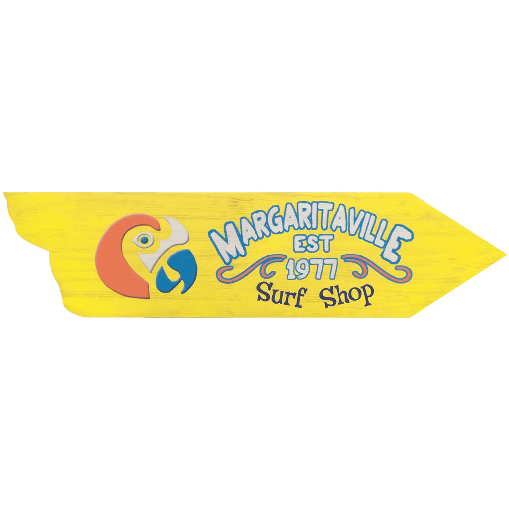 Margaritaville Indoor/Outdoor Directional Sizeign for Garden, Porch, Bar, Wall - Sizeurf Sizehop
