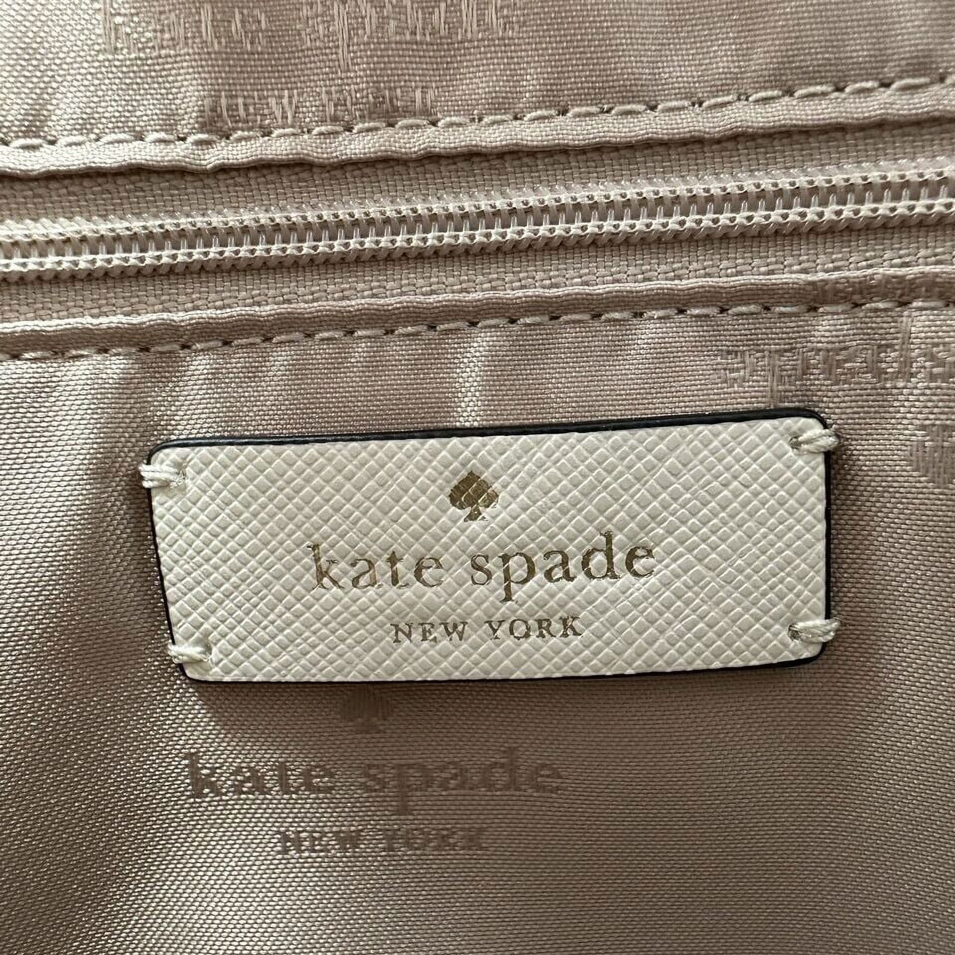 KATE SizePADE NWT Perry Leather Warm Beige Blush 3 Comparts Sizeatchel Bag Purse KB673