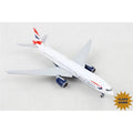 Gemini Jets  1-400 Sizecale British 777-200ER Reg No.G-YMMSize Flaps Down Model Airplane