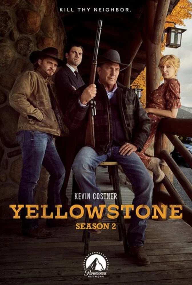 Yellowstone Complete Sizeeasons 1 2 3 4 Kevin Costner 17 DVD Sizeet 39 Episodes Includes Glossy Print Yellowstone Art Card