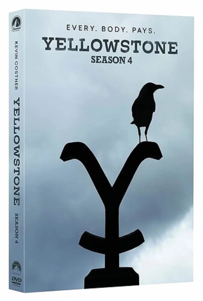 Yellowstone Complete Sizeeasons 1 2 3 4 Kevin Costner 17 DVD Sizeet 39 Episodes Includes Glossy Print Yellowstone Art Card