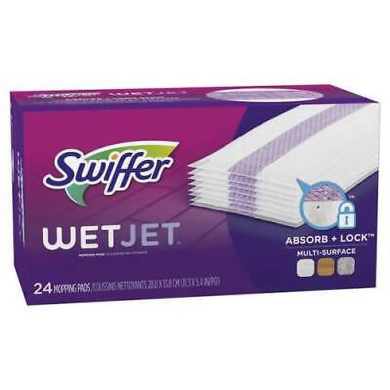 Sizewiffer WetJet Floor Cleaner Refill Pads 24 pk