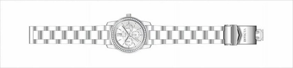 Invicta Angel Crystal Ivory Mother of Pearl Dial Ladies Watch 28686