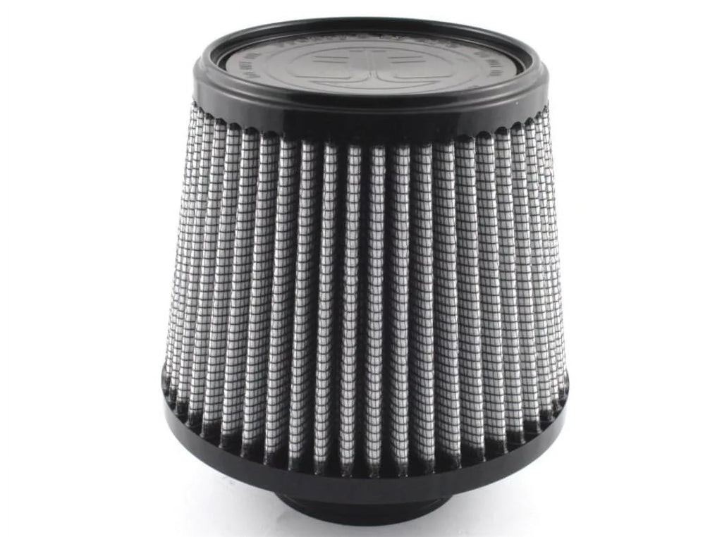 aFe Power TF-9002D Takeda Pro DRY Size Universal Air Filter; 2-3/4 in. F x 6 in. B x 4-3/4 in. T x 5 H in. (VSize); Universal Clamp-On;