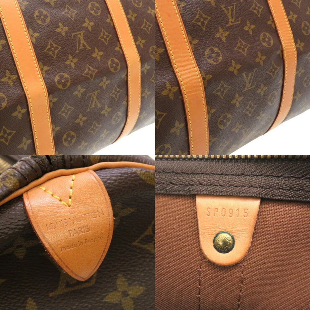 Pre-Owned Louis Vuitton Monogram Keepall 60 M41422 Boston Bag (Fair)