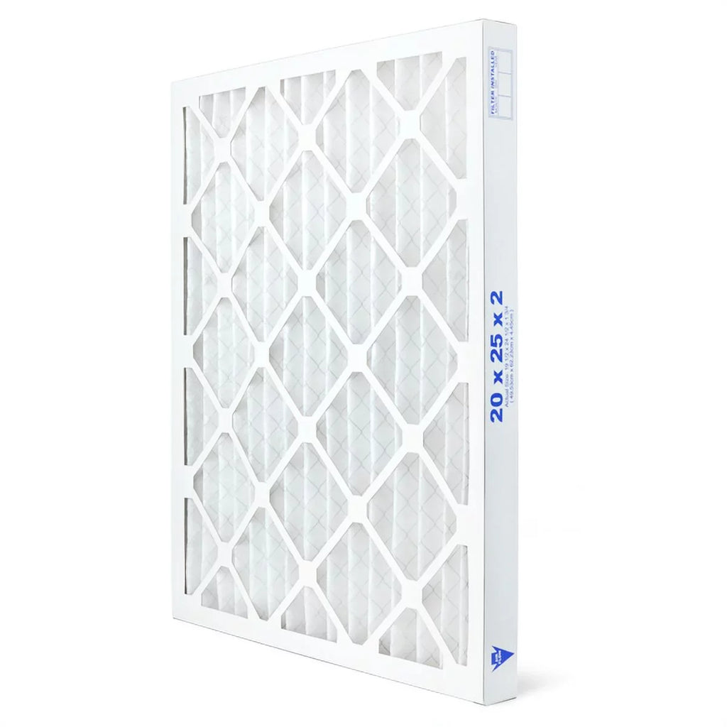 AIRx Filters Allergy 20x25x2 Air Filter MERV 11 AC Furnace Pleated Air Filter Replacement Box of 6, Made in the USizeA