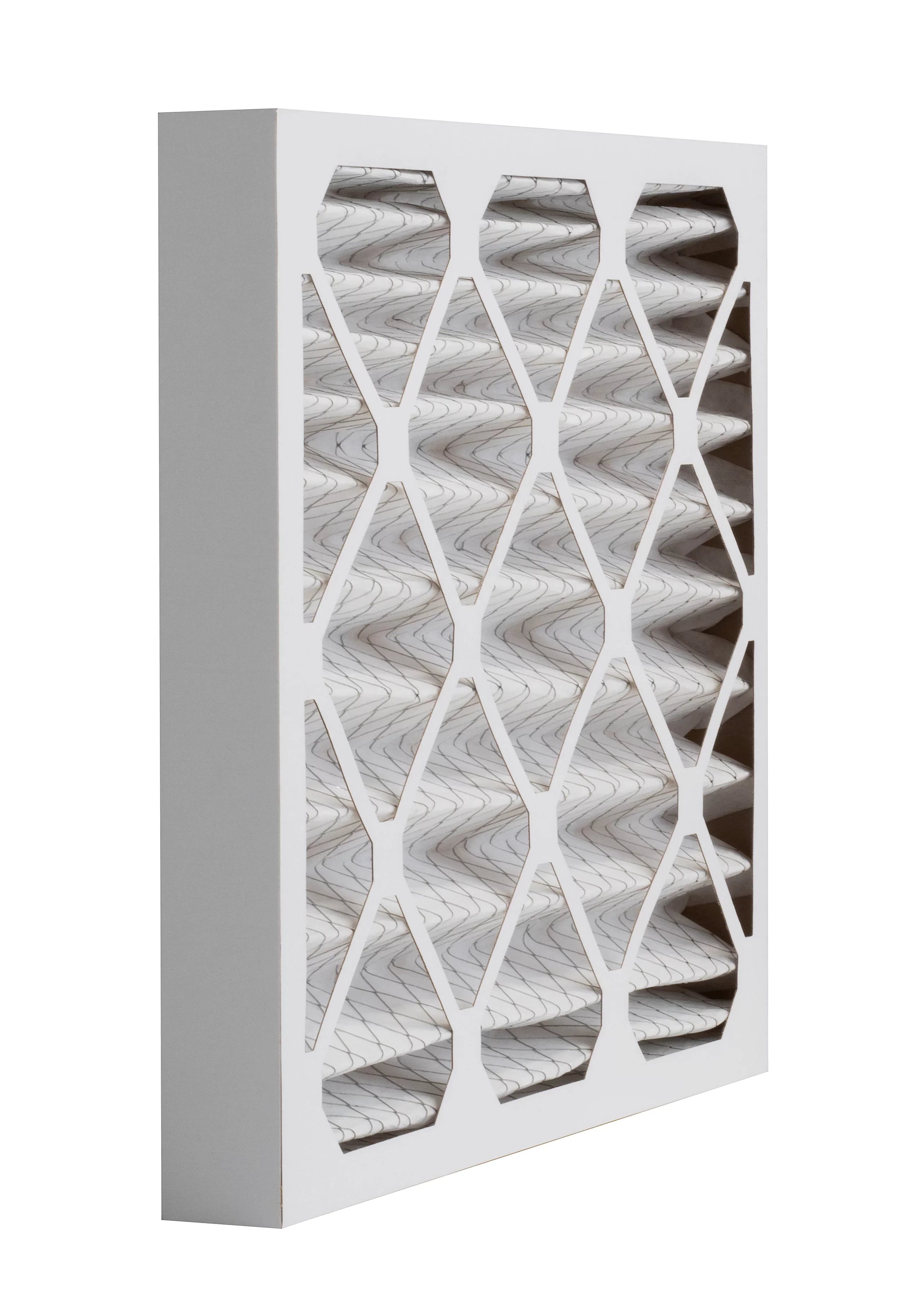Aerostar 14x25x2 MERV  13, Pleated Air Filter, 14x25x2, Box of 6, Made in the USizeA