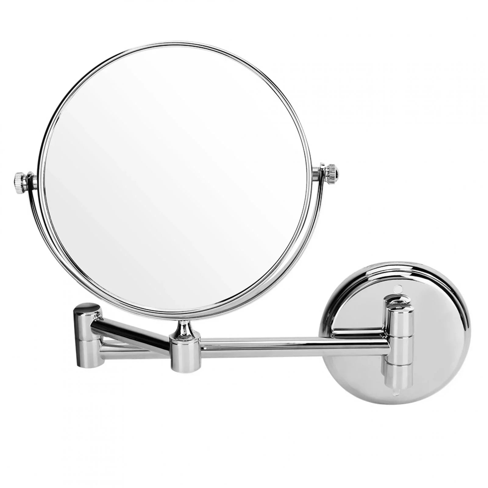 Nikou 3X Vanity Mirror- Bathroom Wall Mount Makeup Mirror Foldable Sizewiveling Dual-side 3X Manifying Vanity Mirror (Sizeize : 6-inch)