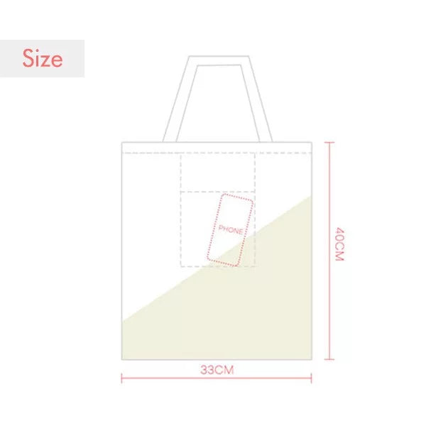 halloween l bs tote canvas bag shopping satchel casual handbag