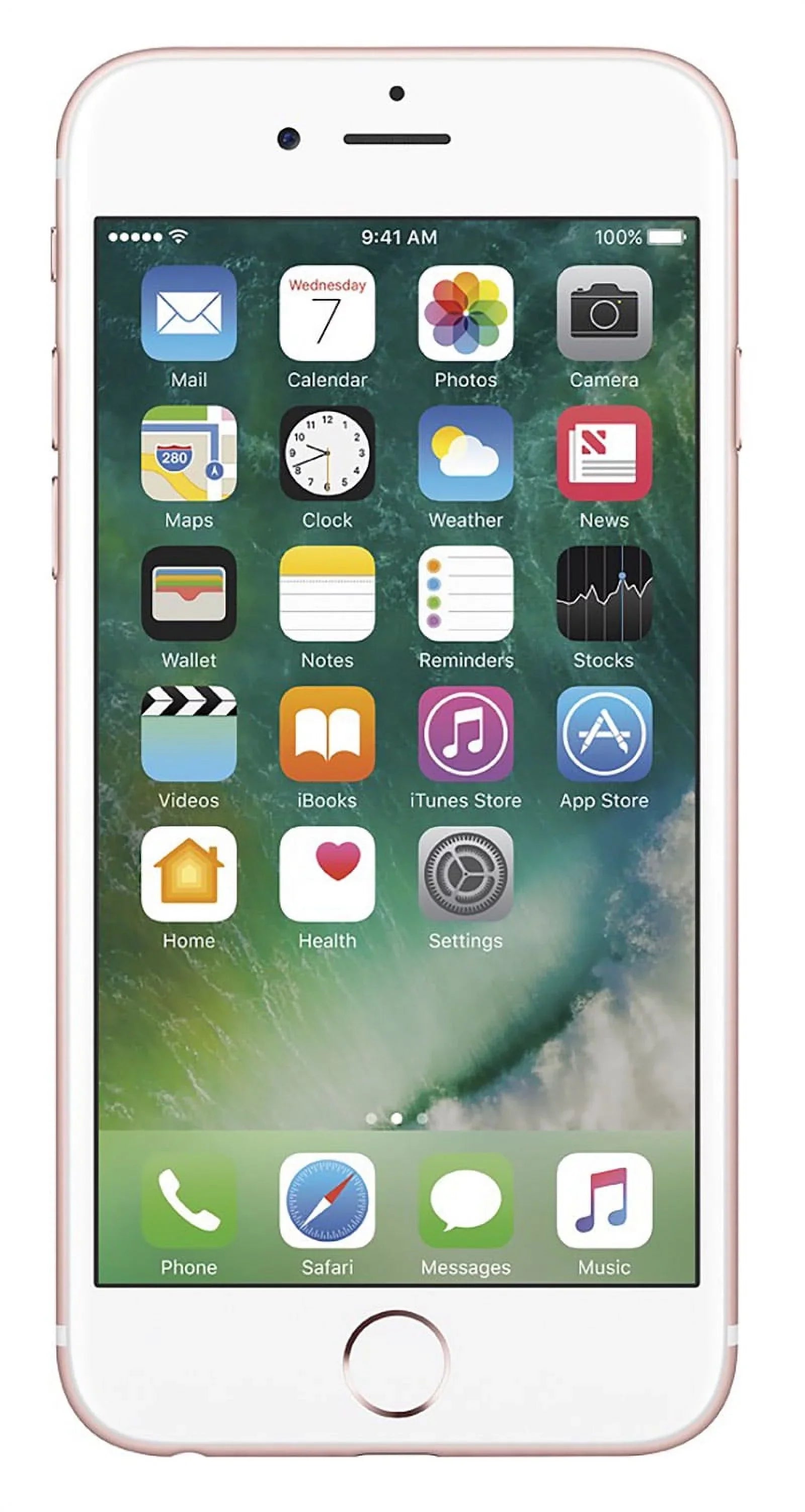 Restored Apple iPhone 6s 128GB, Rose Gold Unlocked GSizeM (Refurbished)