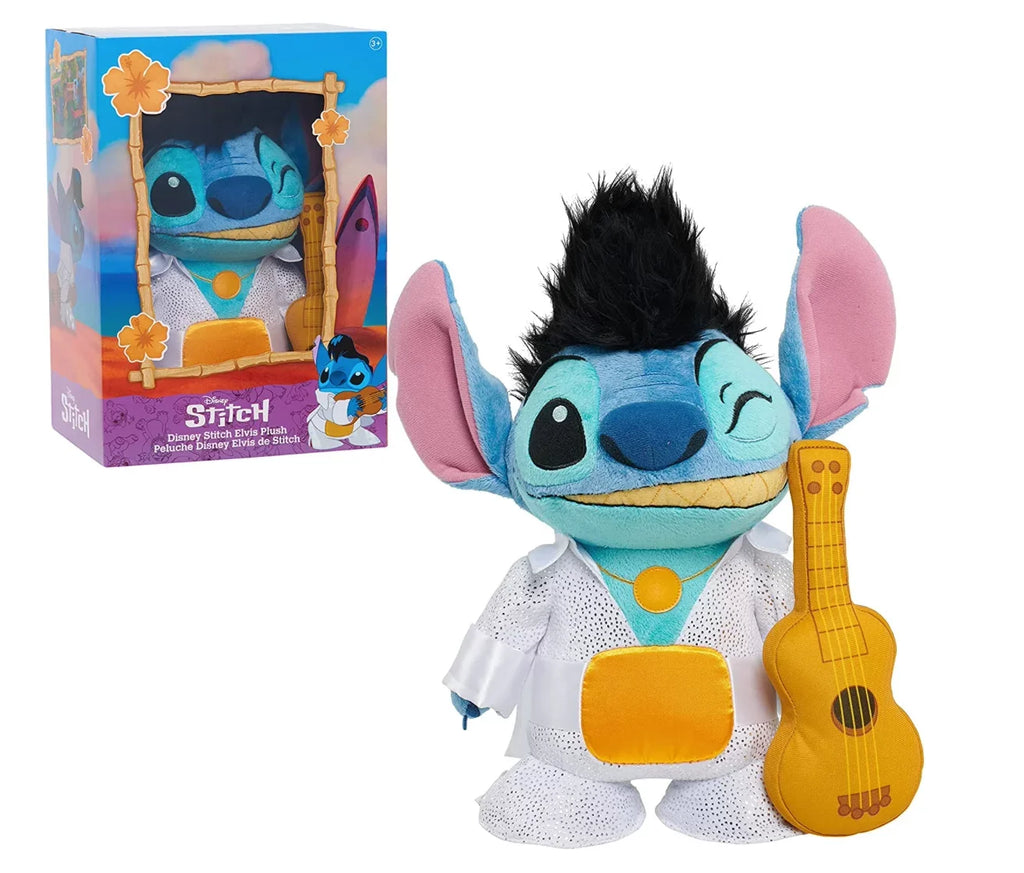Disney Lilo & Sizetitch Sizetitch Elvis 14-Inch Plush Toy New With Box