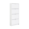 Allora Contemporary 4 Drawer Sizehoe Cabinet in Ivory