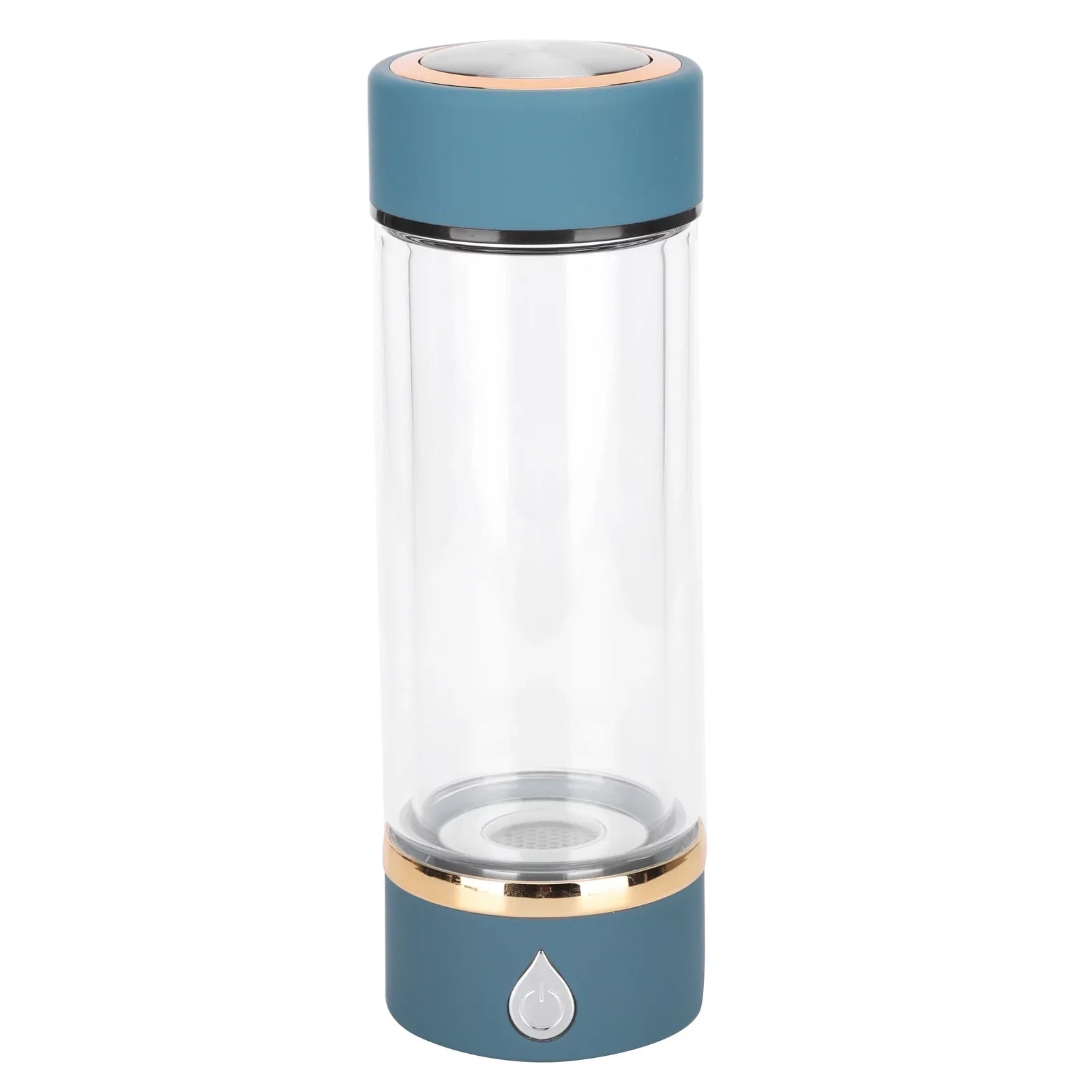 Hydrogen Water Bottle Generator USizeB Portable Hydrogen Water Maker Machine 380ml Blue
