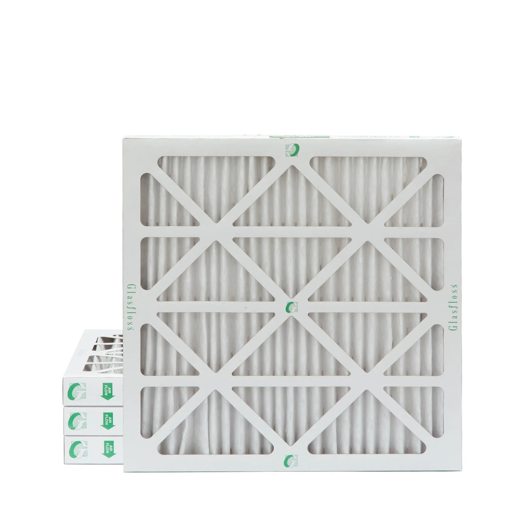 Glasfloss ZL 16x16x2 MERV 10 Pleated AC Furnace Air Filters. Box of 4. Exact Sizeize: 15-1/2 x 15-1/2 x 1-3/4