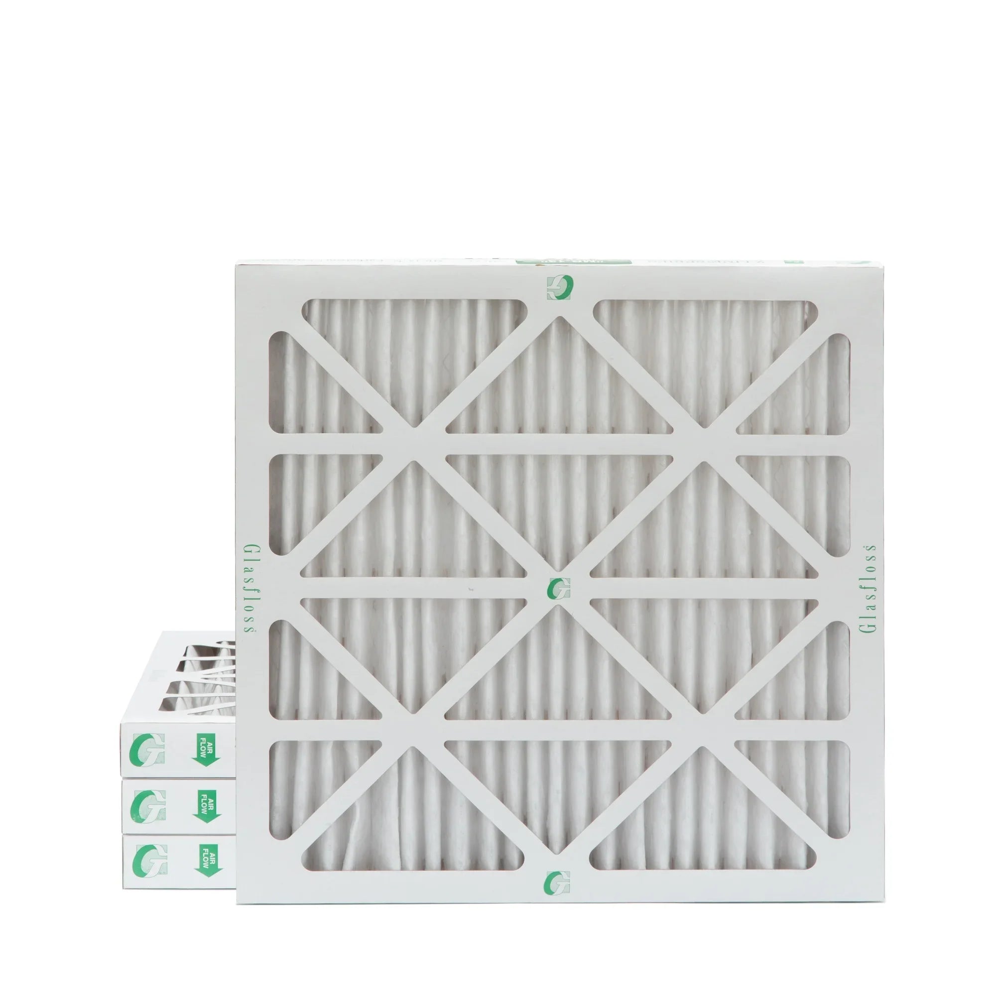 Glasfloss ZL 16x16x2 MERV 10 Pleated AC Furnace Air Filters. Box of 4. Exact Sizeize: 15-1/2 x 15-1/2 x 1-3/4
