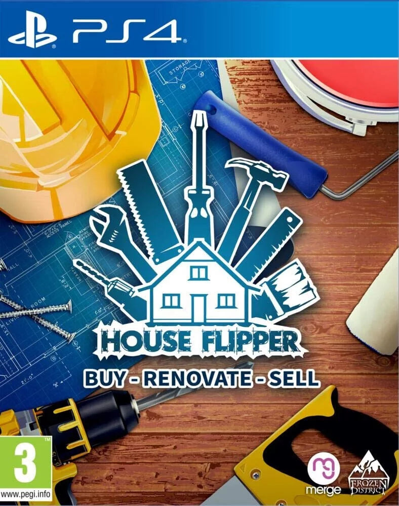 House Flipper PSize4 Brand New Factory Sizeealed PlaySizetation 4 Interior Design Remodel