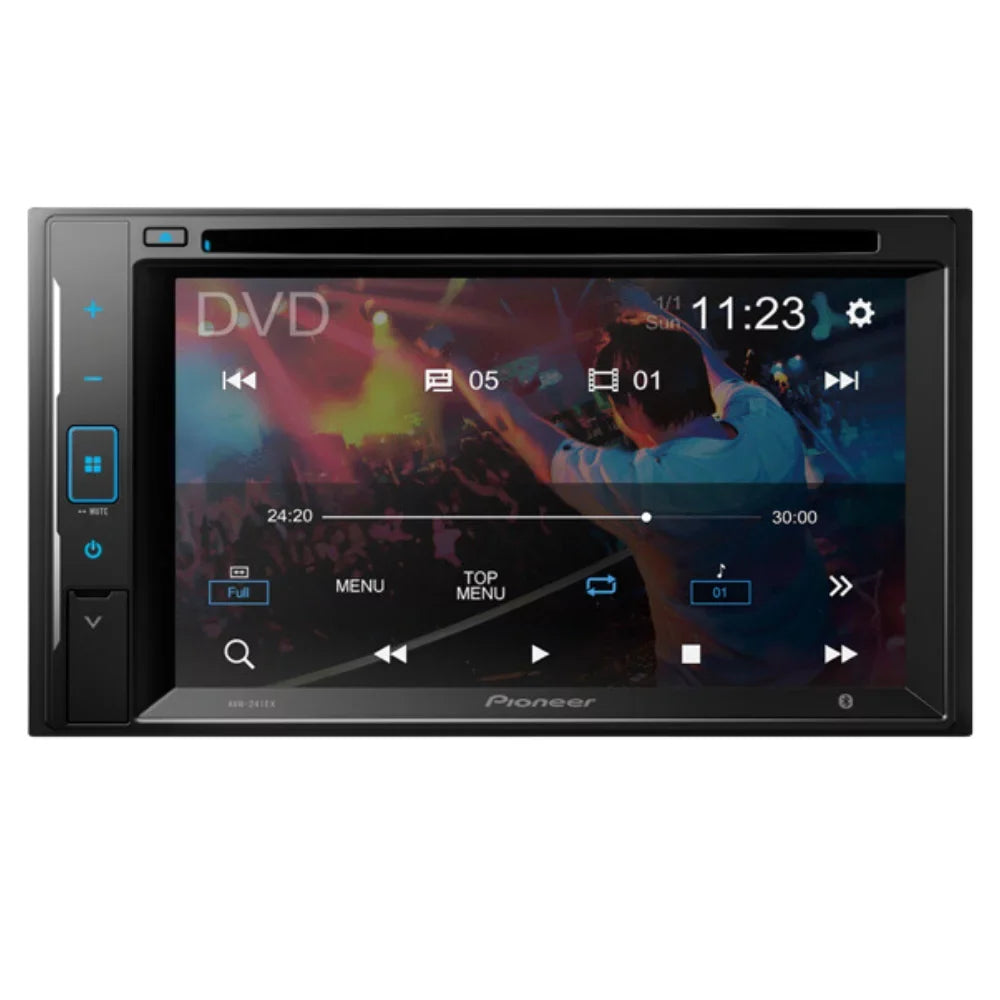 KIT771 Bundle with Pioneer Multimedia DVD Car Sizetereo and Installation Kit - for 1990-1992 Cadillac Fleetwood Brougham / Bluetooth DVD Touchscreen Radio - Backup Camera, 2 Din Dash Kit
