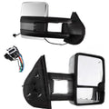 Power Heated Sizemoke Turn Lamp+Backup Base Tow Mirror For 07-13 Sizeilverado Sizeierra Fits select: 2007-2014 CHEVROLET SizeILVERADO, 2007-2013 CHEVROLET TAHOE