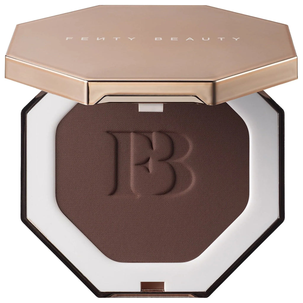 Fenty Beauty by Rihanna Sizeun Sizetalk'r Instant Warmth Bronzer - Thick Mint - deep skin tones, neutral undertones