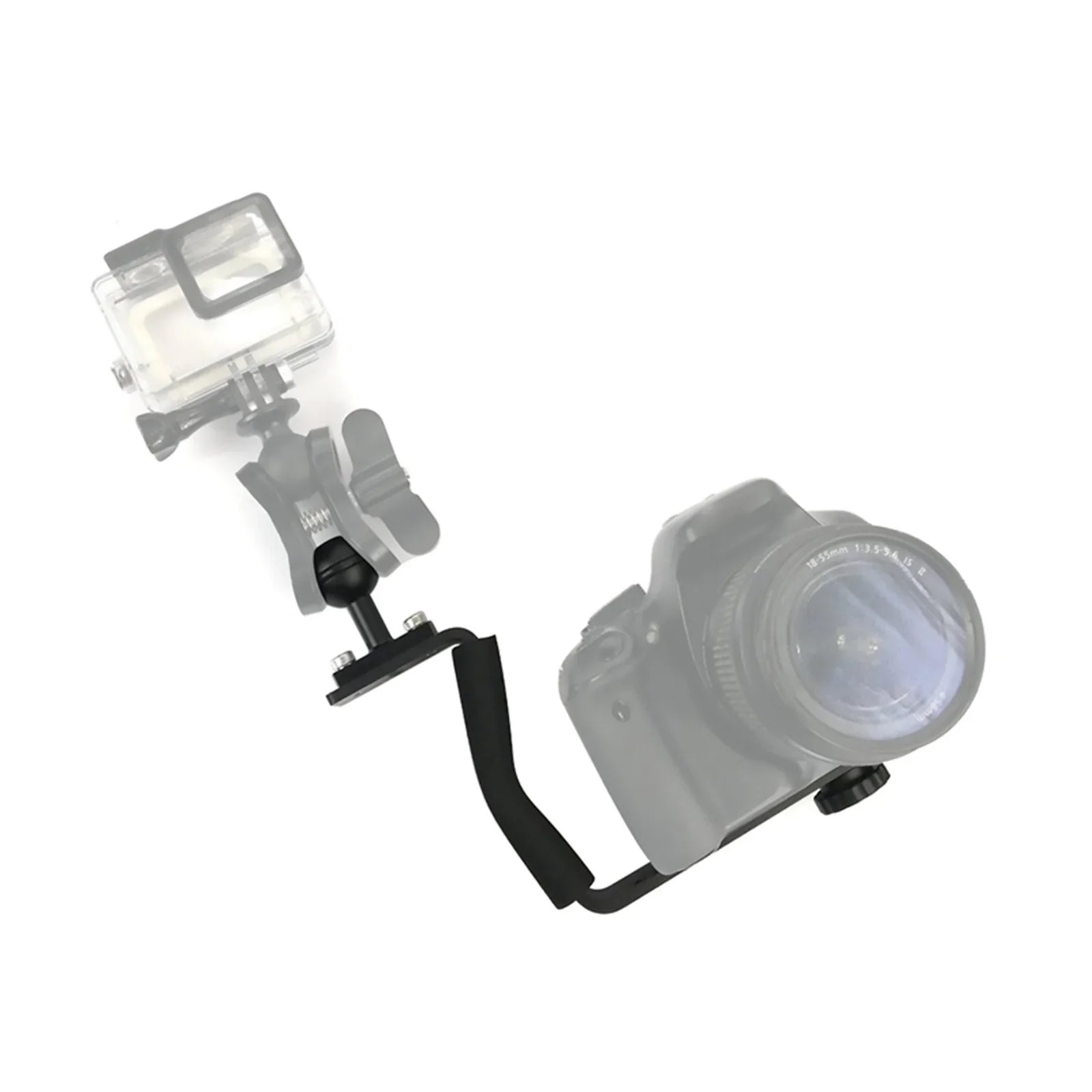 Diving SizeLR Mount Base Camera Mounting Bracket Accessories Extendable Bottom Tray