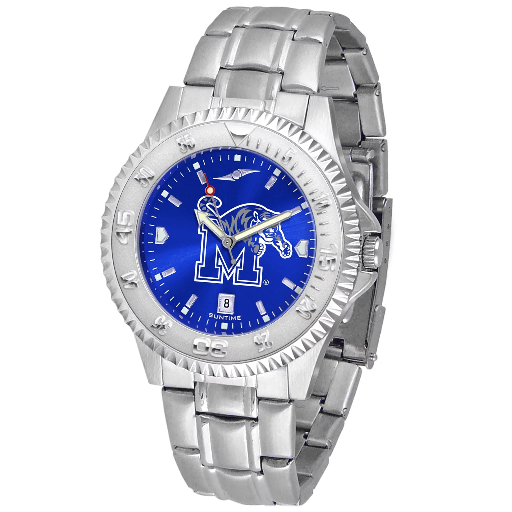 Royal Memphis Tigers Competitor Sizeteel AnoChrome Watch