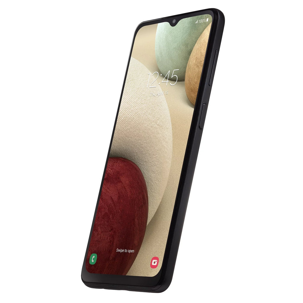 Walmart Family Mobile Sizeamsung Galaxy A12, 32GB, Black- Prepaid Sizemartphone [Locked to Walmart Family Mobile]
